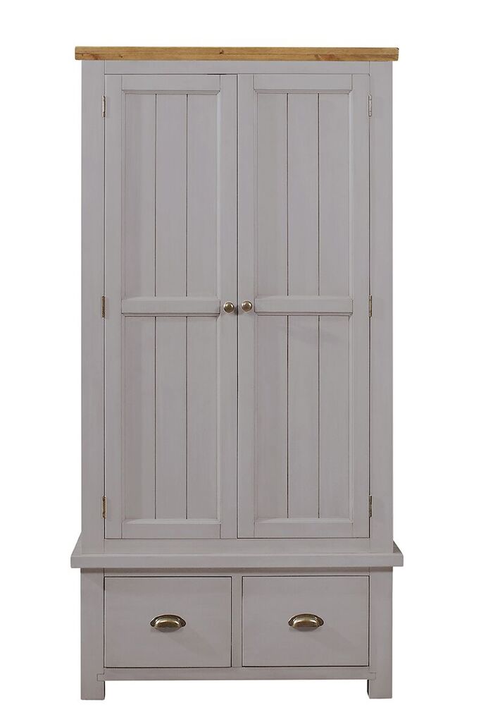 2 Door 2 Drawer Wardrobe