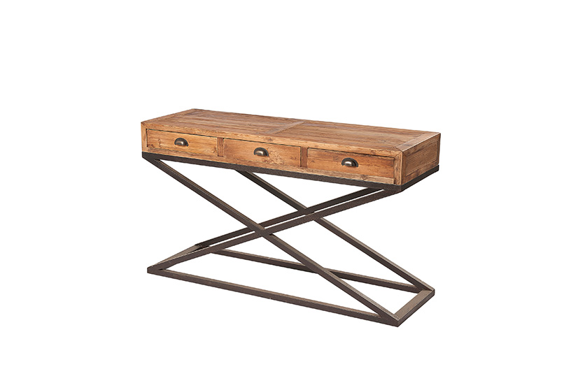 3 Drawer Console Table