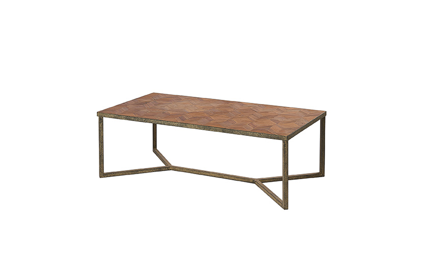 Parquet Top Coffee Table